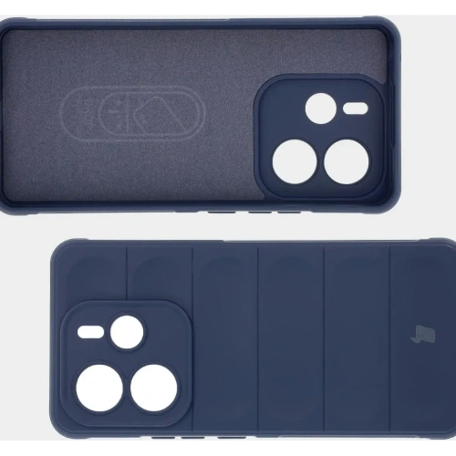 Pancerne etui Bizon Case Tur do Xiaomi Redmi Note 14 5G granatowe