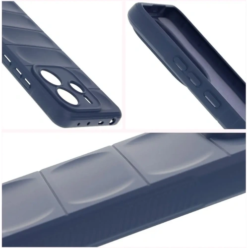 Pancerne etui Bizon Case Tur do Xiaomi Redmi Note 14 5G granatowe