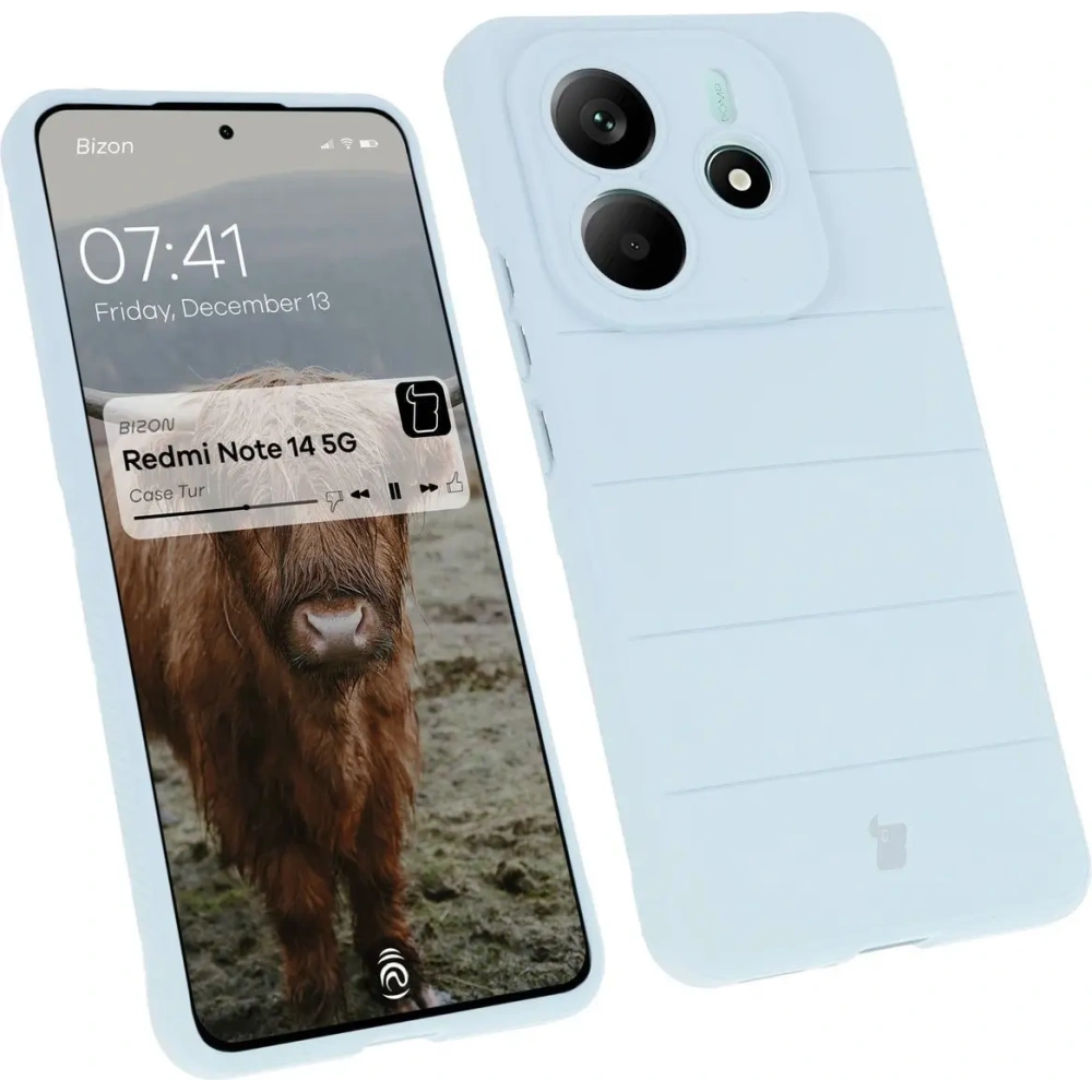 Wholesale Bizon Case Tur Xiaomi Redmi Note 14 5G light blue - BIZ8385 - {ean13} - Hurt