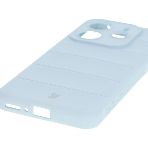 Pancerne etui Bizon Case Tur do Xiaomi Redmi Note 14 5G jasnoniebieskie
