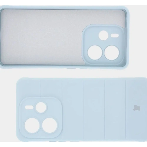 Pancerne etui Bizon Case Tur do Xiaomi Redmi Note 14 5G jasnoniebieskie