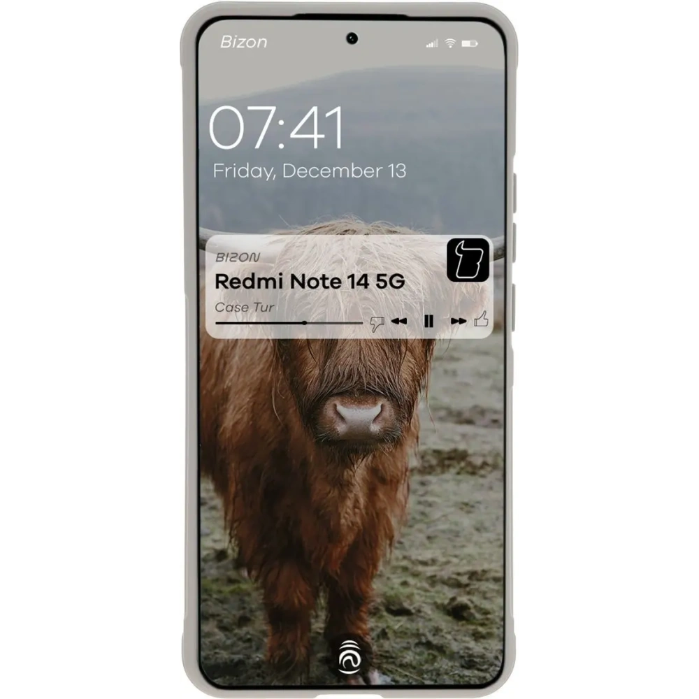 Hurtownia GSM - Pancerne etui Bizon Case Tur do Xiaomi Redmi Note 14 5G jasnoszare - BIZ8386 - {ean13} - Hurt
