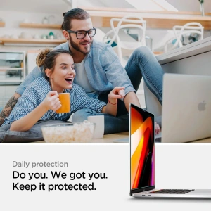 Hurtownia GSM - Sticlă securizată Spigen Glas.TR Apple MacBook Pro 16 2019-2020 Negru - SPN1108BLK - {ean13} - Hurt