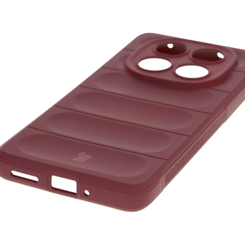 Pancerne etui Bizon Case Tur do Xiaomi Redmi Note 14 Pro 5G / Poco X7 ciemnofioletowe