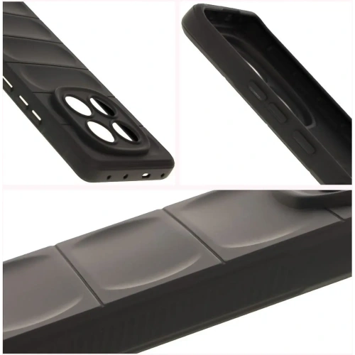 Pancerne etui Bizon Case Tur do Xiaomi Redmi Note 14 Pro 5G / Poco X7 czarne