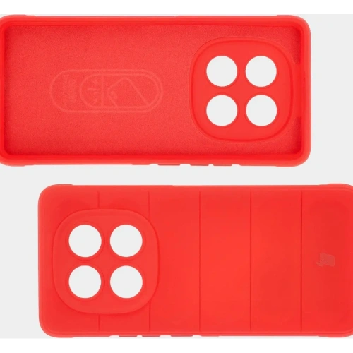 Pancerne etui Bizon Case Tur do Xiaomi Redmi Note 14 Pro 5G / Poco X7 czerwone