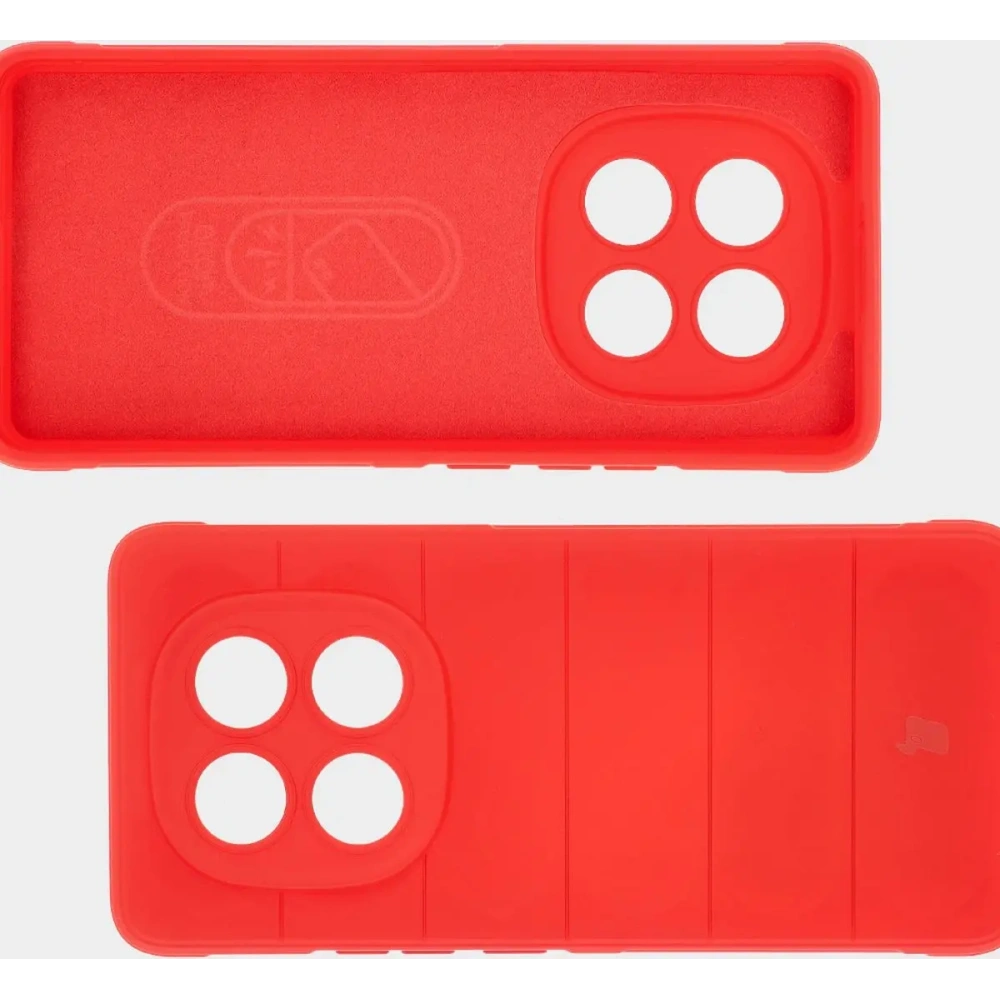 Hurtownia GSM - Pancerne etui Bizon Case Tur do Xiaomi Redmi Note 14 Pro 5G / Poco X7 czerwone - BIZ8389 - {ean13} - Hurt