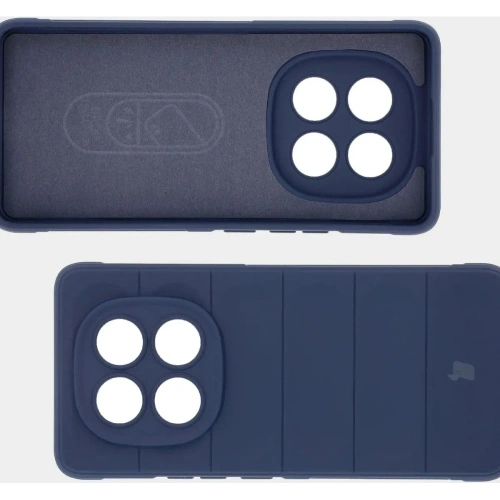 Pancerne etui Bizon Case Tur do Xiaomi Redmi Note 14 Pro 5G / Poco X7 granatowe