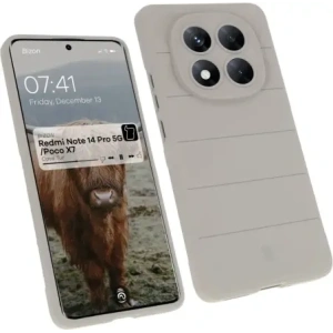 Hurtownia GSM - Bizon Case Tur Xiaomi Redmi Note 14 Pro 5G / Poco X7 hellgrau - BIZ8392 - {ean13} - Hurt