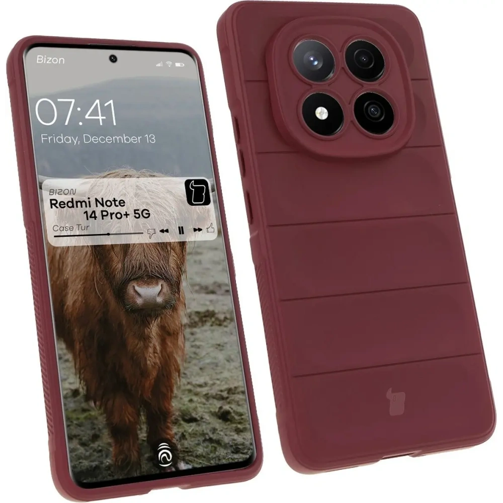 Hurtownia GSM - Pancéřové pouzdro Bizon Case Tur pro Xiaomi Redmi Note 14 Pro Plus 5G tmavě fialové - BIZ8393 - {ean13} - Hurt