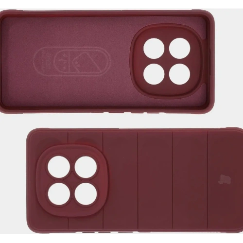 Pancerne etui Bizon Case Tur do Xiaomi Redmi Note 14 Pro Plus 5G ciemnofioletowe