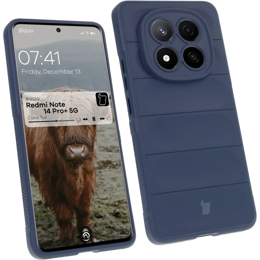 Hurtownia GSM - Bizon Case Tur Xiaomi Redmi Note 14 Pro Plus 5G sötétkék - BIZ8396 - {ean13} - Hurt