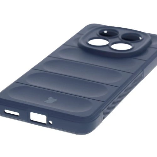 Pancerne etui Bizon Case Tur do Xiaomi Redmi Note 14 Pro Plus 5G granatowe