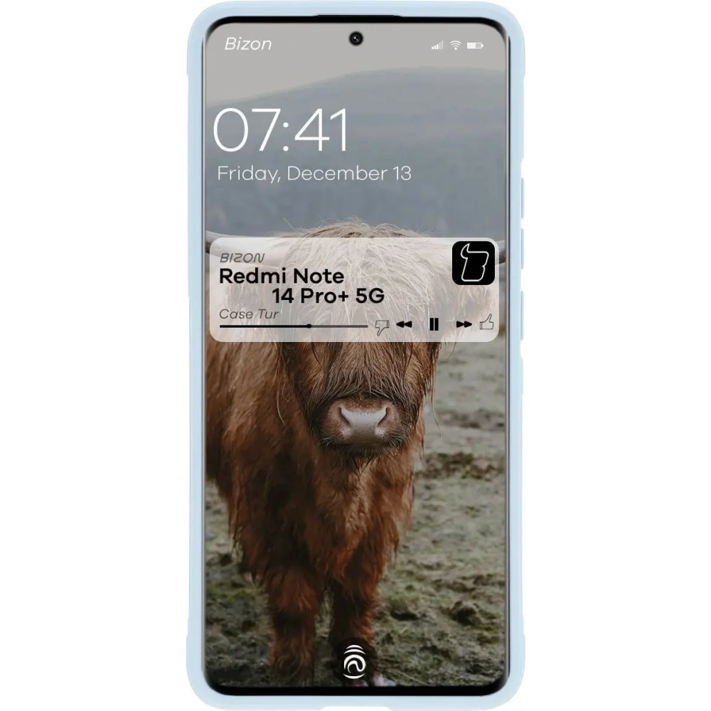 Hurtownia GSM - Bizon Case Tur Xiaomi Redmi Note 14 Pro Plus 5G világoskék - BIZ8397 - {ean13} - Hurt
