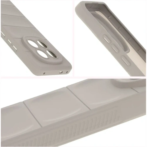 Pancerne etui Bizon Case Tur do Xiaomi Redmi Note 14 Pro Plus 5G jasnoszare