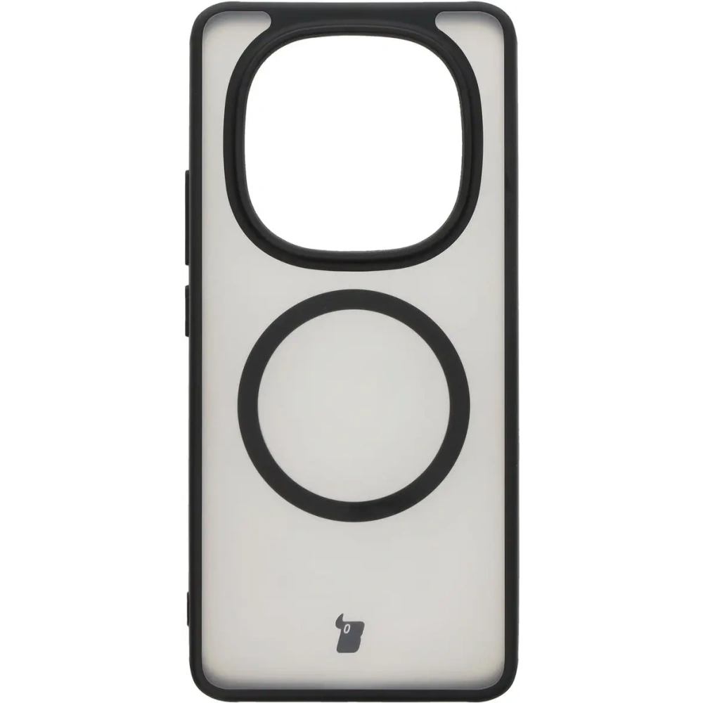 Hurtownia GSM - Bizon Case MatteO Magnetic Xiaomi Redmi Note 14 Pro 5G / 14 Pro Plus 5G / Poco X7 áttetsző fekete kerettel - BIZ8399 - {ean13} - Hurt