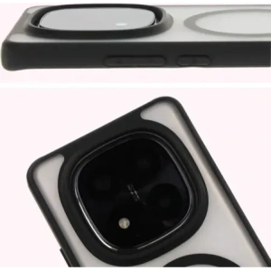 Wholesale Bizon Case MatteO Magnetic Xiaomi Redmi Note 14 Pro 5G / 14 Pro Plus 5G / Poco X7 translucent with black frame - BIZ8399 - {ean13} - Hurt