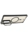 Hurtownia GSM - Pouzdro s podstavcem a magnetickým kroužkem Bizon Case Eclipse pro Motorola Edge 50 Fusion kouřové s černým rámečkem - BIZ8400 - {ean13} - Hurt