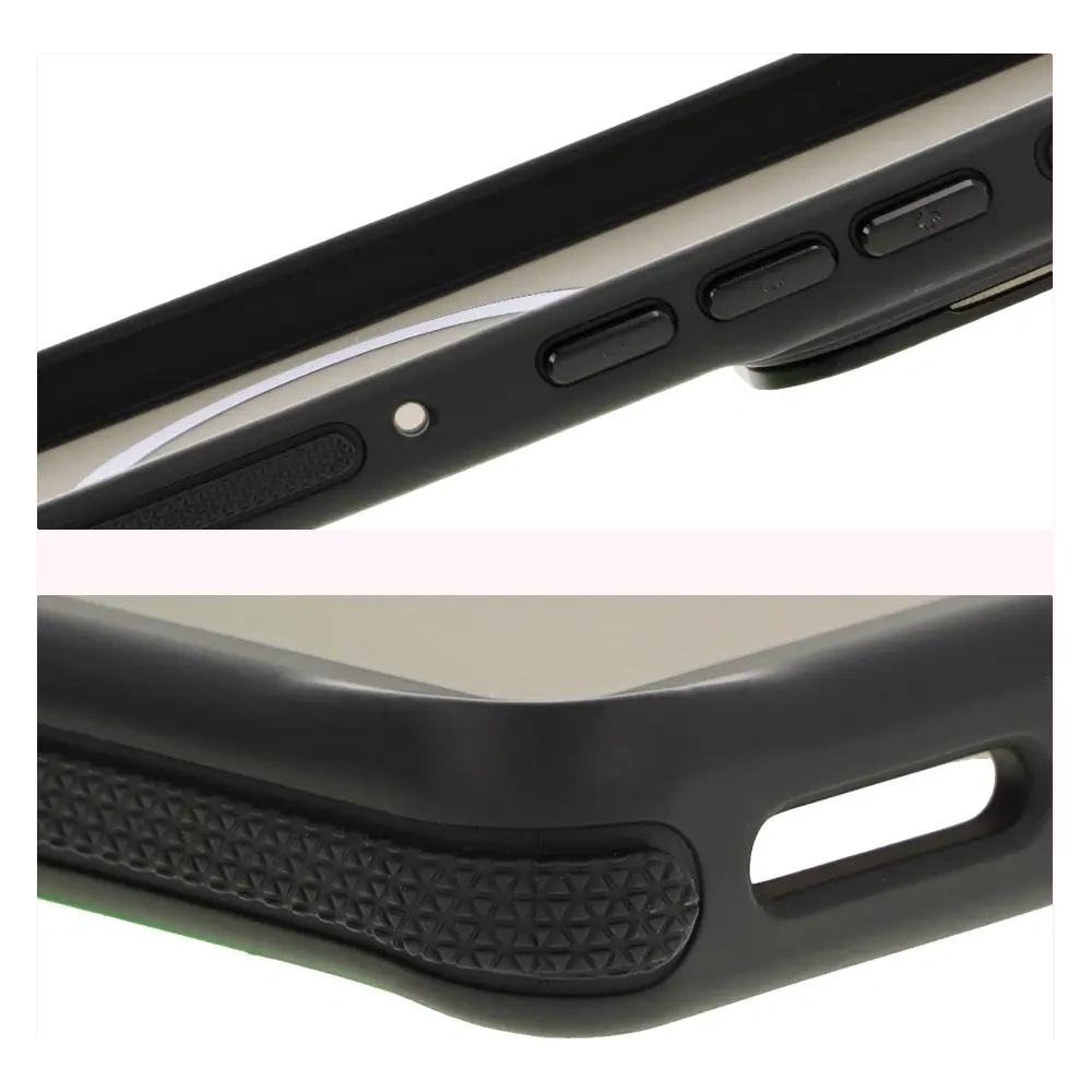 Hurtownia GSM - Pouzdro s podstavcem a magnetickým kroužkem Bizon Case Eclipse pro Motorola Edge 50 Fusion kouřové s černým rámečkem - BIZ8400 - {ean13} - Hurt