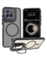 Hurtownia GSM - Caz Bizon Eclipse Stand & Magnetic Motorola Edge 50 Neo smoky cu un cadru negru - BIZ8401 - {ean13} - Hurt