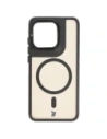 Hurtownia GSM - Caz Bizon Eclipse Stand & Magnetic Motorola Edge 50 Neo smoky cu un cadru negru - BIZ8401 - {ean13} - Hurt