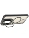 Hurtownia GSM - Caz Bizon Eclipse Stand & Magnetic Motorola Edge 50 Neo smoky cu un cadru negru - BIZ8401 - {ean13} - Hurt