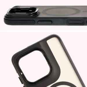 Wholesale Bizon Case Eclipse Stand & Magnetic Motorola Edge 50 Neo smoky with a black frame - BIZ8401 - {ean13} - Hurt