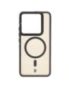 Hurtownia GSM - Etui s podstavcem a magnetickým kroužkem Bizon Case Eclipse pro Xiaomi 14T Pro kouřové s černým rámečkem - BIZ8402 - {ean13} - Hurt