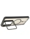 Hurtownia GSM - Etui s podstavcem a magnetickým kroužkem Bizon Case Eclipse pro Xiaomi 14T Pro kouřové s černým rámečkem - BIZ8402 - {ean13} - Hurt