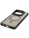Hurtownia GSM - Caz Bizon Eclipse Stand & Magnetic Xiaomi 14T Pro fumuriu cu un cadru negru - BIZ8402 - {ean13} - Hurt