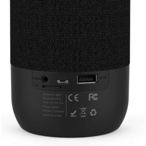 Wholesale Blitzwolf AIRAUX AA-WM1 Wireless Speaker Bluetooth 5.0 TWS 10W IPX5 Black - BLZ232BLK - {ean13} - Hurt