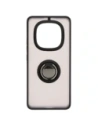 Hurtownia GSM - Etui s úchytem na prst Bizon Case Hybrid Ring pro Xiaomi Redmi Note 14 Pro 5G / Poco X7 kouřové s černým rámečkem - BIZ8404 - {ean13} - Hurt