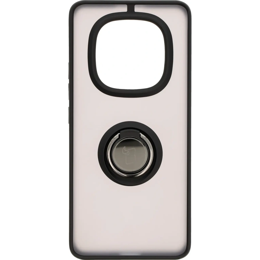 Wholesale Bizon Case Hybrid Ring Xiaomi Redmi Note 14 Pro 5G / Poco X7 smoky with a black frame - BIZ8404 - {ean13} - Hurt