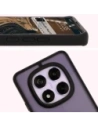 Wholesale Bizon Case Hybrid Ring Xiaomi Redmi Note 14 Pro 5G / Poco X7 smoky with a black frame - BIZ8404 - {ean13} - Hurt