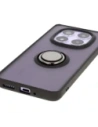 Wholesale Bizon Case Hybrid Ring Xiaomi Redmi Note 14 Pro 5G / Poco X7 smoky with a black frame - BIZ8404 - {ean13} - Hurt