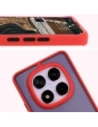 Wholesale Bizon Case Hybrid Ring Xiaomi Redmi Note 14 Pro 5G / Poco X7 smoky with a red frame - BIZ8405 - {ean13} - Hurt