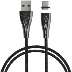 Blitzwolf BW-TC20 Magnetic Cable USB-C 3A 1m Black