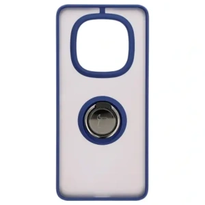 Hurtownia GSM - Bizon Case Hybrid Ring Xiaomi Redmi Note 14 Pro 5G / Poco X7 füstös sötétkék kerettel - BIZ8406 - {ean13} - Hurt