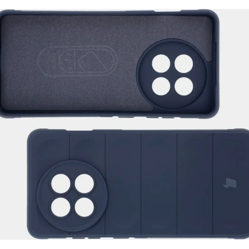 Pancerne etui Bizon Case Tur do OnePlus 13R granatowe