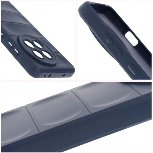 Pancerne etui Bizon Case Tur do OnePlus 13R granatowe
