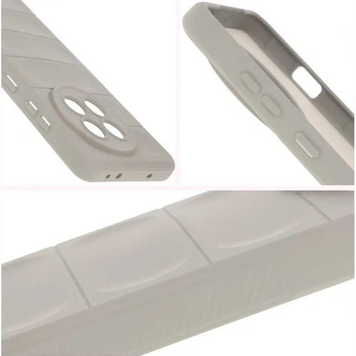 Pancerne etui Bizon Case Tur do OnePlus 13R jasnoszare