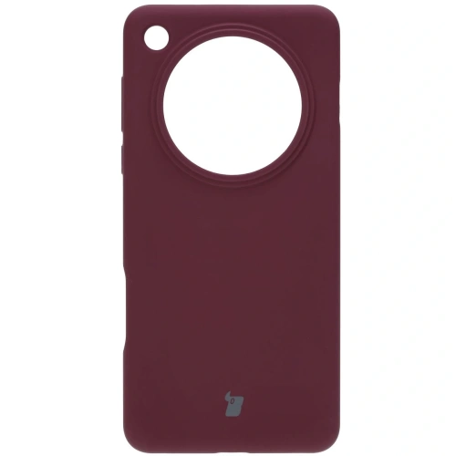 Silikonowe etui Bizon Soft Case do Oppo Find X8 Pro ciemnofioletowe