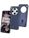 Silikonowe etui Bizon Soft Case do Oppo Find X8 Pro ciemnoniebieskie