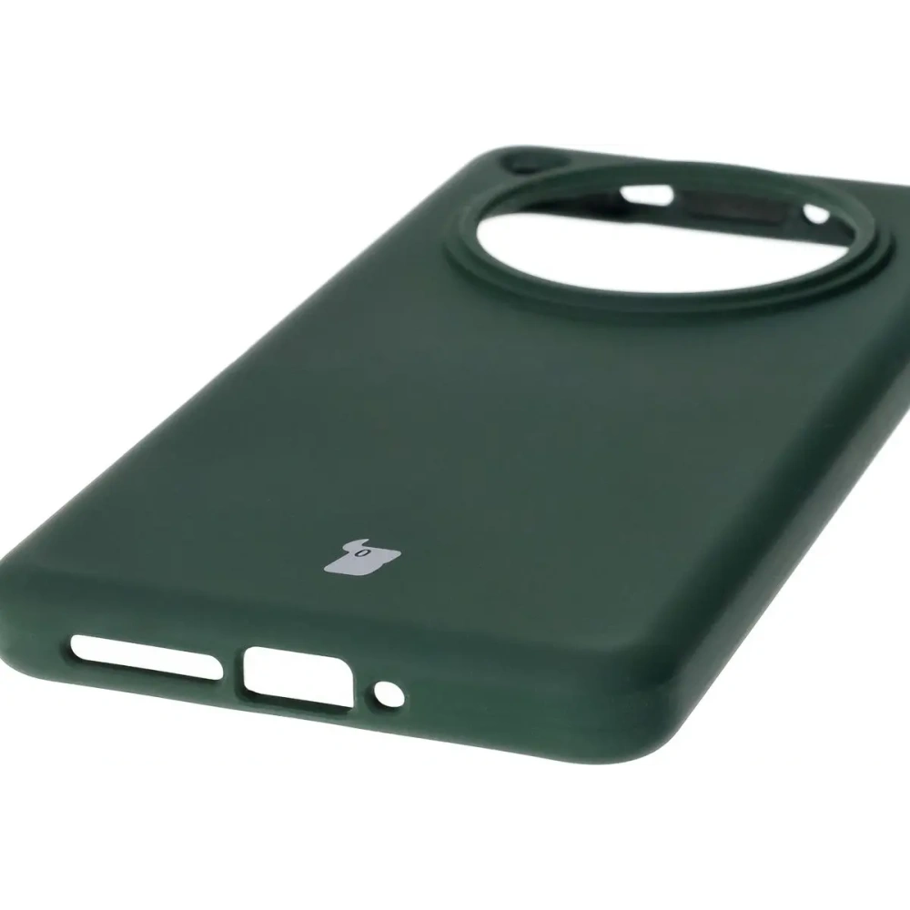 Hurtownia GSM - Silikonowe etui Bizon Soft Case do Oppo Find X8 Pro ciemnozielone - BIZ8416 - {ean13} - Hurt