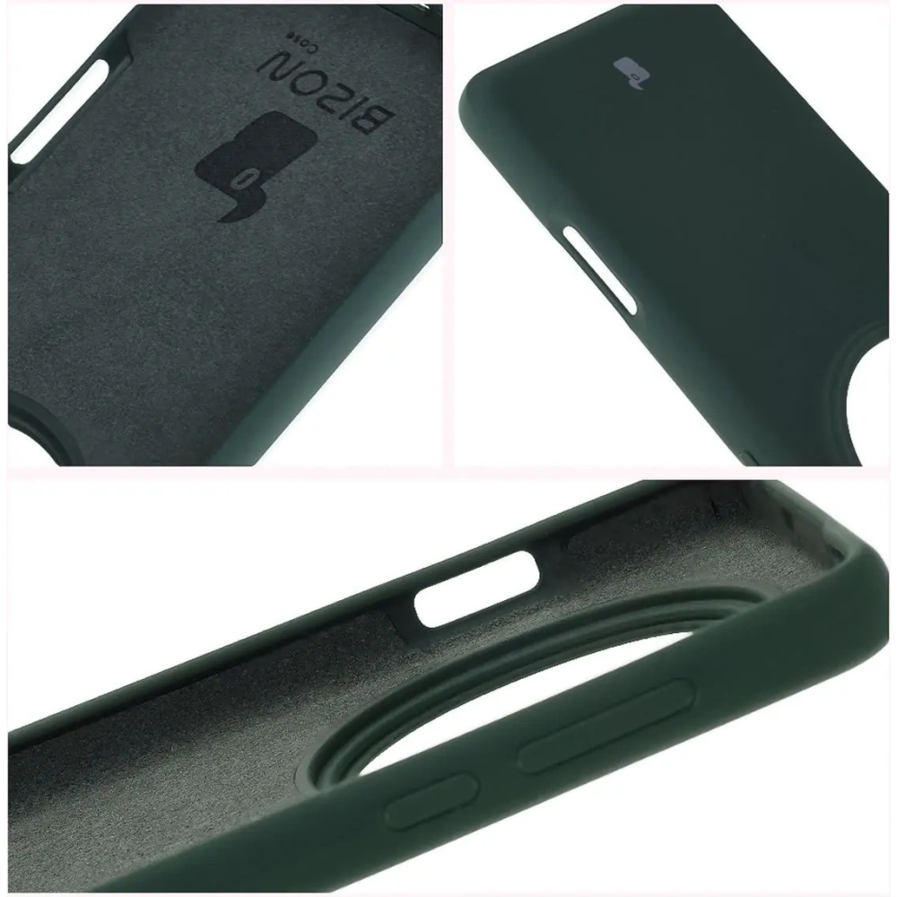 Hurtownia GSM - Silikonowe etui Bizon Soft Case do Oppo Find X8 Pro ciemnozielone - BIZ8416 - {ean13} - Hurt