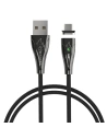 Kabel magnetický micro USB Blitzwolf BW-TC20, 3A, 1m (černý)