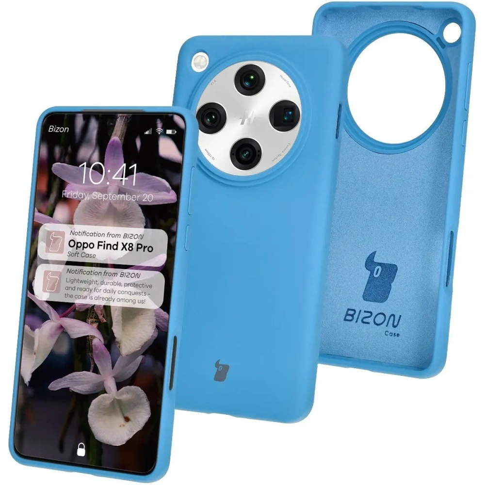 Hurtownia GSM - Bizon puha tok Oppo Find X8 Pro kék - BIZ8419 - {ean13} - Hurt