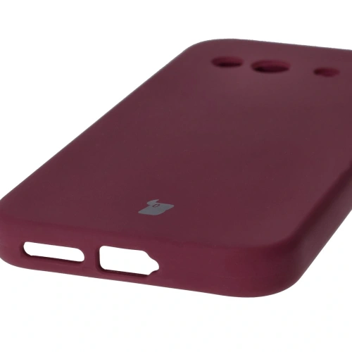 Silikonowe etui Bizon Soft Case do Google Pixel 9a ciemnofioletowe