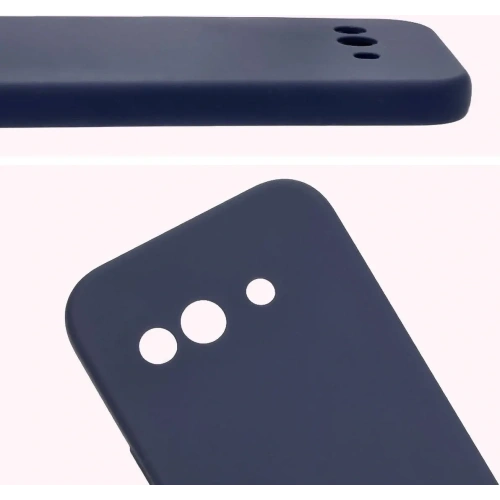 Silikonowe etui Bizon Soft Case do Google Pixel 9a ciemnoniebieskie