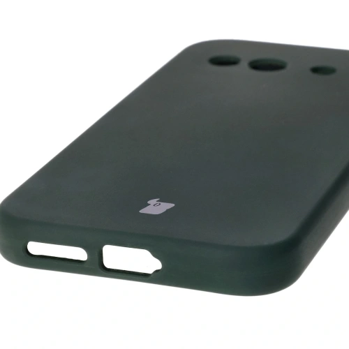 Silikonowe etui Bizon Soft Case do Google Pixel 9a ciemnozielone